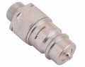 Szybkozłącze hydrauliczne wtyczka z eliminatorem ciśnienia M18x1.5 gwint zew. EURO (9100818W) (ISO 7241-A) Waryński-18280