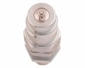 Szybkozłącze hydrauliczne wtyczka long z eliminatorem ciśnienia M18x1.5 gwint zew. EURO (9100818W) (ISO 7241-A) Waryński-18286