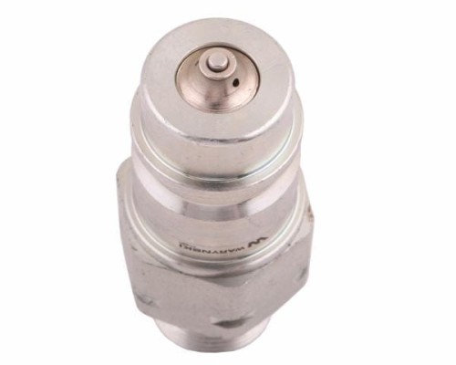 Szybkozłącze hydrauliczne wtyczka z eliminatorem ciśnienia M20x1.5 gwint zew. EURO (9100822W) (ISO 7241-A) Waryński-18293