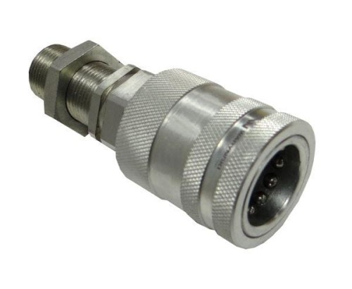 Szybkozłącze hydrauliczne gniazdo long M22x1.5 gwint zewnętrzny EURO PUSH-PULL (9100822GL) (ISO 7241-A) Waryński-11554