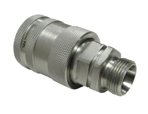 Szybkozłącze hydrauliczne gniazdo M22x1.5 gwint zewnętrzny EURO PUSH-PULL (9100822G) (ISO 7241-A) Waryński-11548