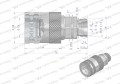 Szybkozłącze hydrauliczne gniazdo z eliminatorem ciśnienia M22x1.5 gwint zew. EURO PUSH-PULL (9100822G) (ISO 7241-A) Waryński-18304