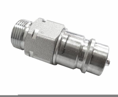 Szybkozłącze hydrauliczne wtyczka M22x1.5 gwint zewnętrzny EURO (9100822W) (ISO 7241-A) Waryński-10837