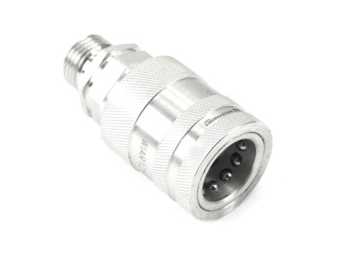 Szybkozłącze hydrauliczne gniazdo G1/2"BSP gwint zewnętrzny EURO PUSH-PULL  (ISO 7241-A) Waryński-31919