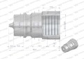 Szybkozłącze hydrauliczne wtyczka z eliminatorem ciśnienia G1/2"BSP gwint wew. ISO 7241-A Waryński-18324