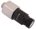 Szybkozłącze hydrauliczne suchoodcinające wtyczka M18x1.5 12L gwint zewnętrzny ISO16028 Waryński-18251