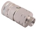 Szybkozłącze hydrauliczne suchoodcinające gniazdo M22x1.5 15L gwint zewnętrzny ISO16028 Waryński-18260