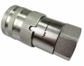 Szybkozłącze hydrauliczne suchoodcinające gniazdo G1/2"BSP gwint wewnętrzny ISO16028 Waryński-10901