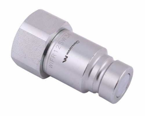 Szybkozłącze hydrauliczne suchoodcinające (rozmiar 1/2) wtyczka G3/4"BSP gwint wewnętrzny ISO16028 Waryński-14967