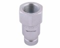 Szybkozłącze hydrauliczne suchoodcinające (rozmiar 1/2) wtyczka G3/4"BSP gwint wewnętrzny ISO16028 Waryński-14969