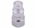 Szybkozłącze hydrauliczne suchoodcinające (rozmiar 1/2) wtyczka G3/4"BSP gwint wewnętrzny ISO16028 Waryński-14970
