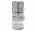 Szybkozłącze hydrauliczne suchoodcinające gniazdo G1/4"BSP gwint wewnętrzny ISO16028 Waryński-10892