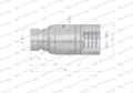 Szybkozłącze hydrauliczne suchoodcinające wtyczka G1/4"BSP gwint wewnętrzny ISO16028 Waryński-10915