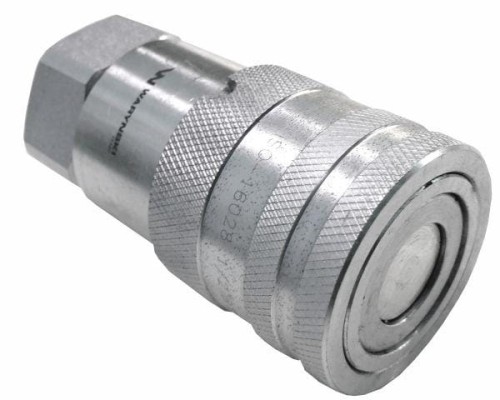 Szybkozłącze hydrauliczne suchoodcinające gniazdo G1"BSP gwint wewętrzny ISO16028 Waryński-10909