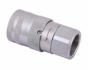 Szybkozłącze hydrauliczne suchoodcinające (rozmiar 3/4) gniazdo G1"BSP gwint wewnętrzny ISO16028 Waryński