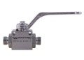 Zawór kulowy hydrauliczny 3-drogowy 3/2 M18x1.5 12L z otworami mocującymi 500 bar Waryński-12658