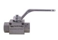 Zawór kulowy hydrauliczny 3-drogowy 3/2 - 1/2"BSP z otworami mocującymi 500 bar Waryński-12652
