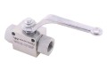 Zawór kulowy hydrauliczny 2-drogowy 2/2 - 1/2"BSP z otworami mocującymi 500 bar Waryński-12570