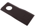 Nóż. nożyk kosiarka prawy 107x46x4mm otwór 21 WARYŃSKI ( sprzedawane po 25 )-21281