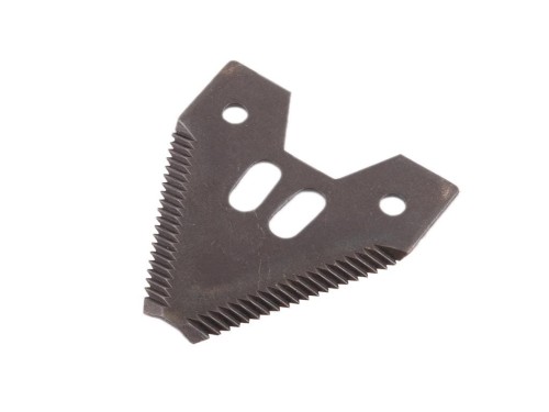 Nóż żniwny 80x76x2.8mm otwór 6.5 zastosowanie Z52672 Schumacher WARYŃSKI ( sprzedawane po 25 )-21618