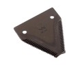 Nóż żniwny 80x76x2.8mm otwór 6.3 zastosowanie 87728905 Case-IH New Holland WARYŃSKI ( sprzedawane po 25 )-21561