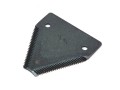 Nóż żniwny 82x76x2.8mm otwór 6.3 zastosowanie 321219850 Laverda WARYŃSKI ( sprzedawane po 25 )-37771