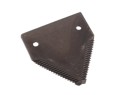 Nóż żniwny 83x76x2.7mm otwór 5.5 zastosowanie 80309197 New Holland WARYŃSKI ( sprzedawane po 25 )-21600