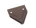 Nóż żniwny 83x76x2.8mm otwór 6.5 zastosowanie P49650 AZ32298 John Deere WARYŃSKI ( sprzedawane po 25 )-21587