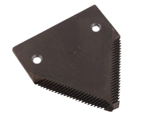 Nóż żniwny 83x76x3mm otwór 5.7 zastosowanie H213799 Schumacher WARYŃSKI ( sprzedawane po 25 )-21622