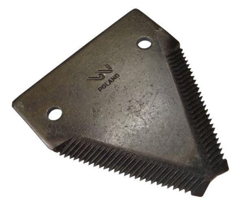 Nóż żniwny ostrza ząbkowane na wierzchu listwa nożowa zastosowanie 84429103 New Holland WARYŃSKI ( sprzedawane po 25 )-11925