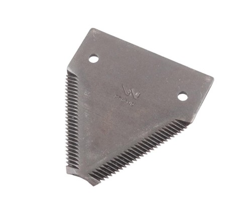 Nóż żniwny 84x76x2.8mm otwór 5.5 zastosowanie K343901 600-RS41826 1664390 MacDon Kilberry WARYŃSKI ( sprzedawane po 25 )-21583