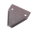 Nóż żniwny 84x76x3mm otwór 6.5 zastosowanie 611203.1 Claas WARYŃSKI ( sprzedawane po 25 )-21639