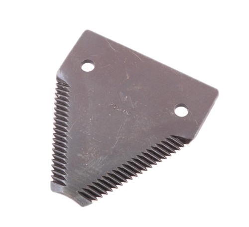 Nóż żniwny 84x76x3mm otwór 6.5 zastosowanie 611203.1 Claas WARYŃSKI ( sprzedawane po 25 )-21639