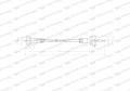 Linka - Licznika MTG (motogodzin) L-1570mm T-25 Waryński-21848