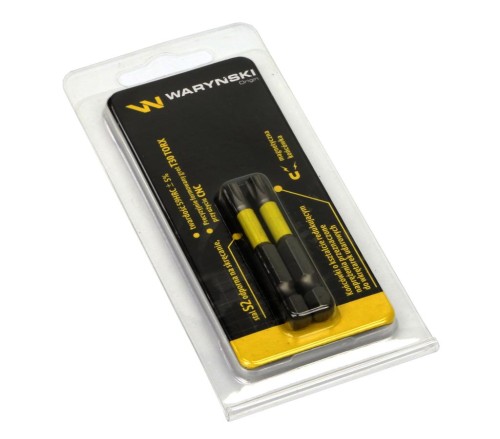 Końcówki wkretakowe udarowe bity T30 50mm 2 szt w op Waryński-23694