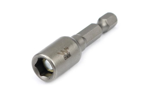 Nasadka 8mm z uchwytem narzędziowym do wkretarki długość 48 mm Waryński-30183