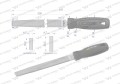 Pilnik płaski 200 mm Waryński-21933