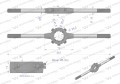 Oprawka 30x11 do narzynek ręcznych  M10-M11 Waryński-40755