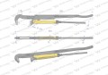 Szczypce nastawne szwedzkie do rur szczęki typ 90° o rozstawie max 103mm 3" długość 630mm Waryński-30029
