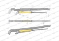 Szczypce nastawne szwedzkie do rur szczęki typ S o rozstawie max 103mm długość 652mm Waryński-30044