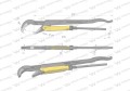 Szczypce nastawne szwedzkie do rur szczęki typ 45° o rozstawie max 67mm długośc 535mm Waryński-30059