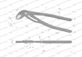 Szczypce do rur szybkonastawne 300mm. zakres szczęk 70 mm Waryński-22276