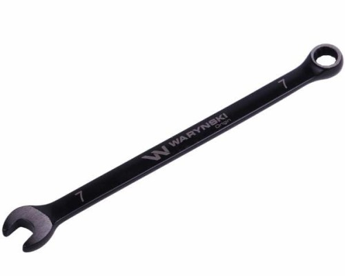 Klucz płasko-oczkowy 7 mm CrV standard ASME B107-2010 Waryński-19530
