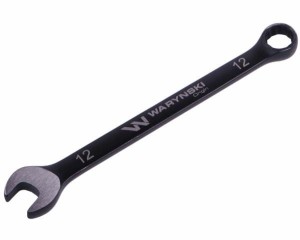 Klucz płasko-oczkowy 12 mm. CrV  standard ASME B107-2010 Waryński