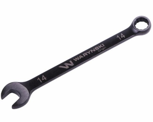 Klucz płasko-oczkowy 14 mm. CrV  standard ASME B107-2010 Waryński-19551