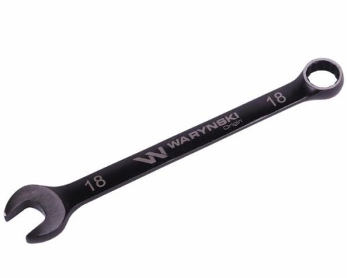 Klucz płasko-oczkowy 18 mm. CrV  standard ASME B107-2010 Waryński-19563
