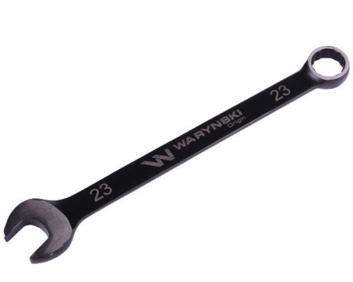 Klucz płasko-oczkowy 23 mm. CrV standard ASME B107-2010 Waryński-19579