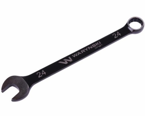 Klucz płasko-oczkowy 24 mm. CrV  standard ASME B107-2010 Waryński-19582