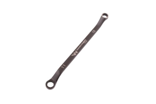 Klucz oczkowy odsadzony 10 x 11 mm. CrV standard ASME B107.9 Waryński-20292