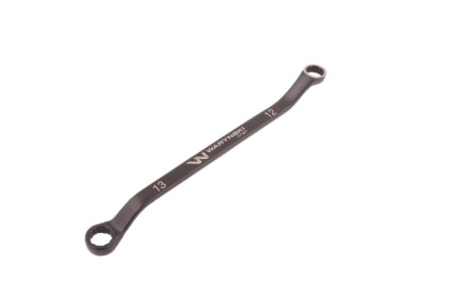 Klucz oczkowy odsadzony 12 x 13 mm. CrV standard ASME B107.9 Waryński-20294